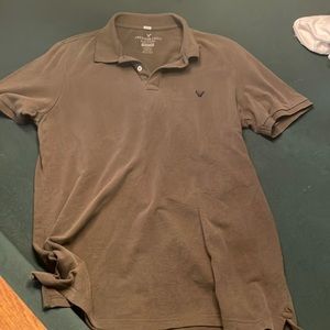 Brown American eagle LT polo